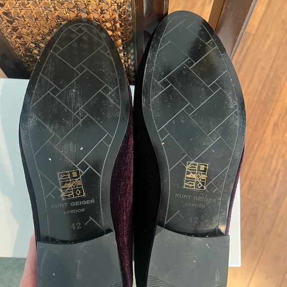 Mens High Eagle Velvet Loafers